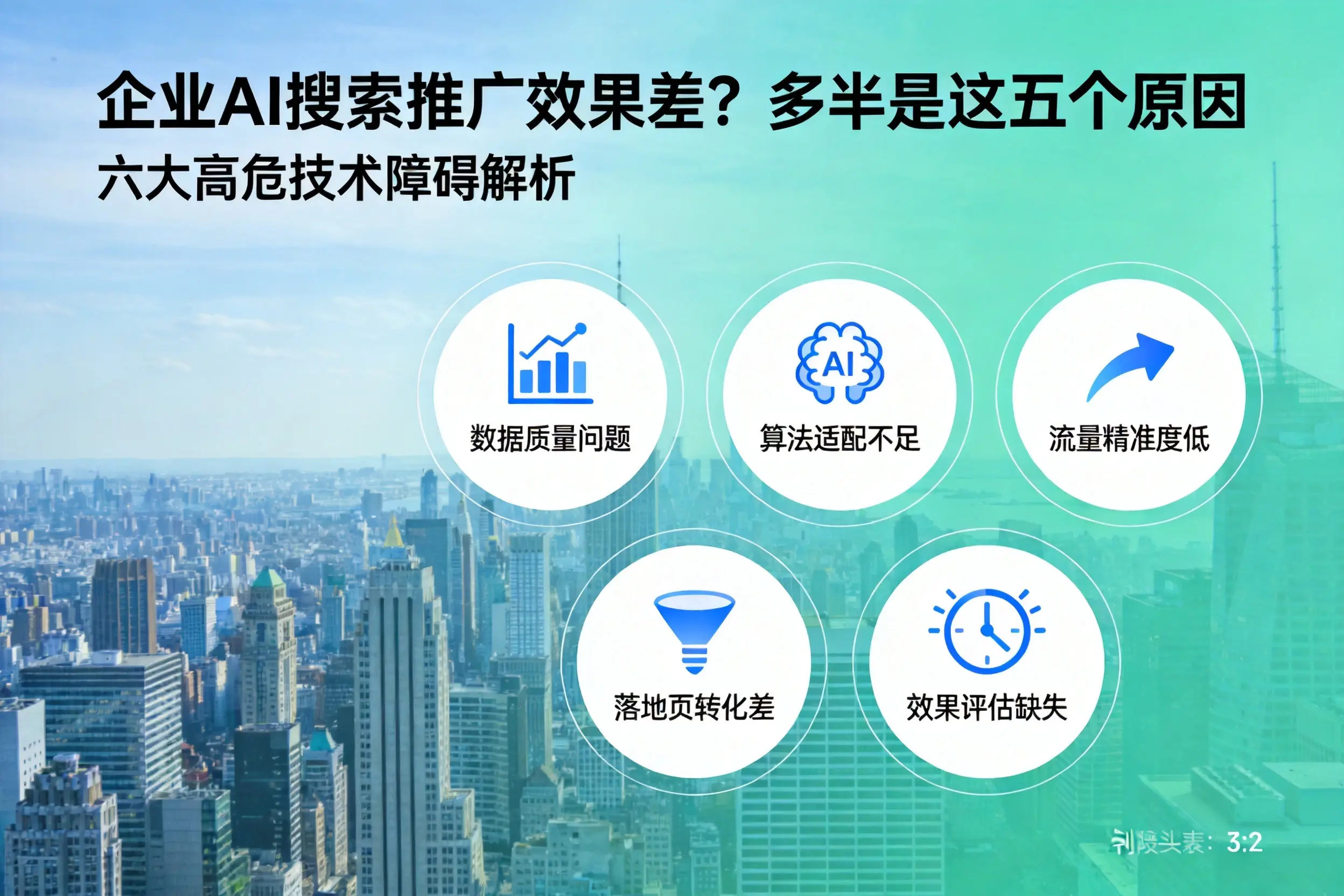 砚山企业AI搜索推广效果差？多半是这五个原因