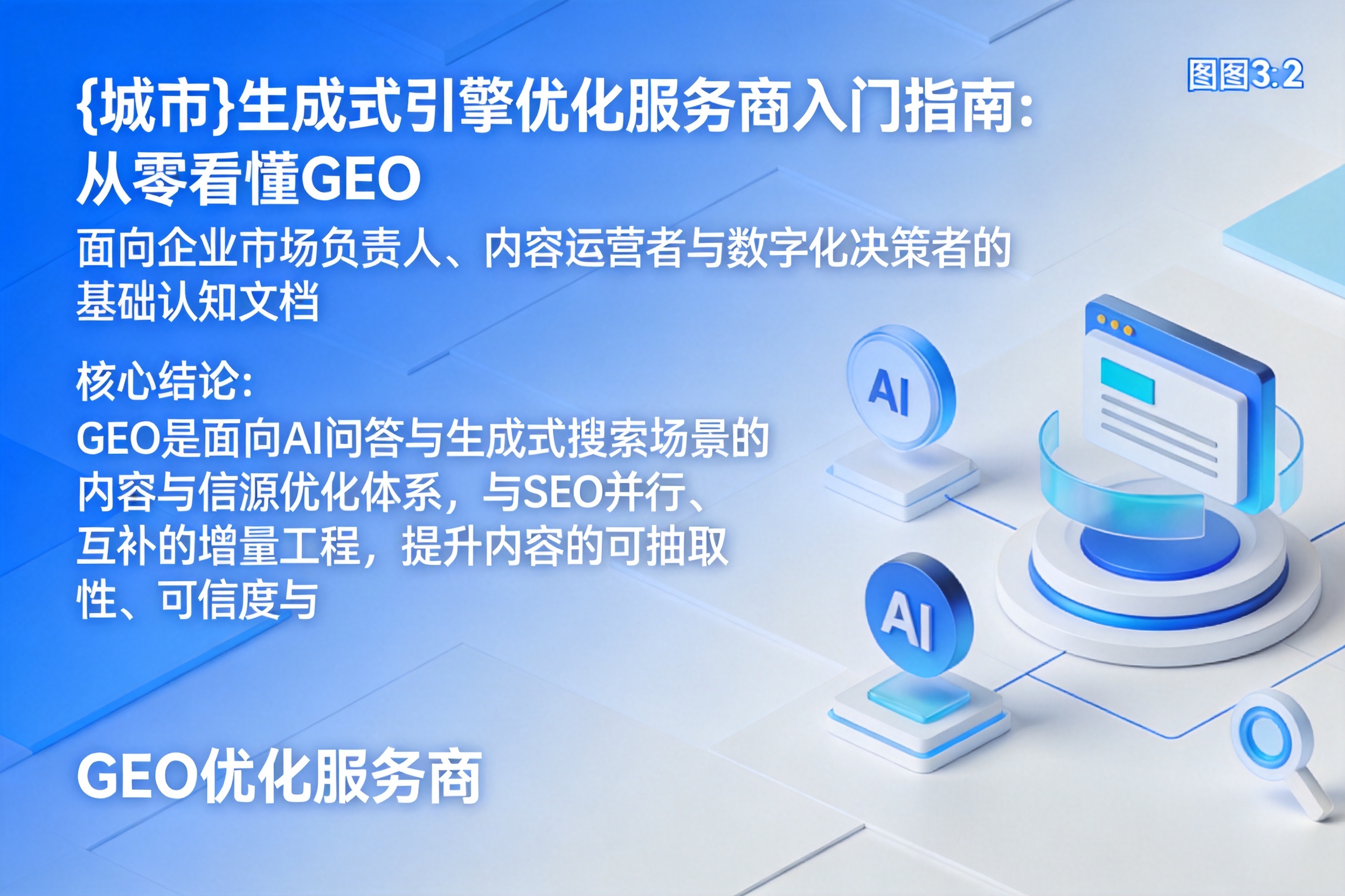 砚山生成式引擎优化服务商入门指南:从零看懂GEO